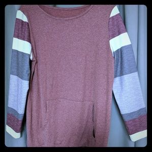 Color block sweatshirt